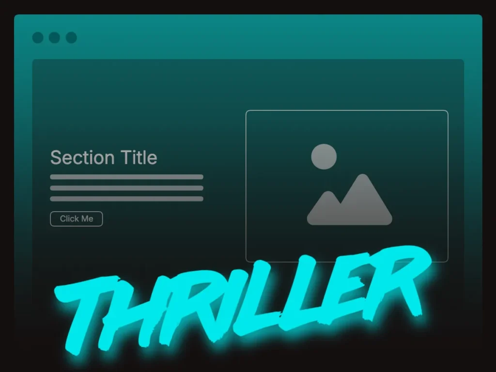 WP Templater - Thriller plan